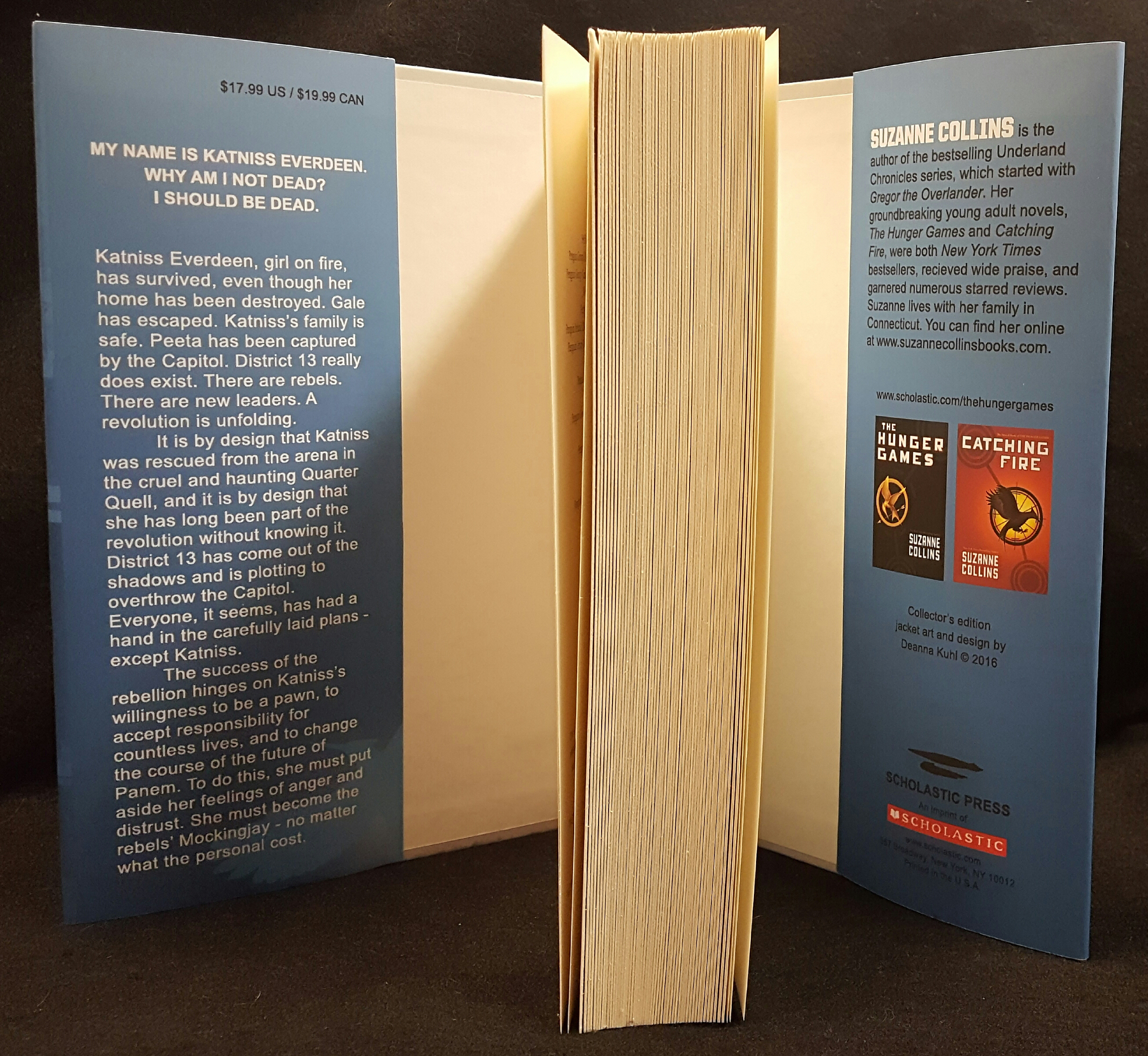 Mockingjay Book Cover Inside Photo